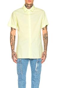 1017 Alyx 9sm Stevie Button Up Shirt In Yellow