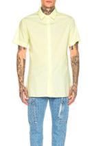 1017 Alyx 9sm Stevie Button Up Shirt In Yellow