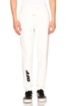 Off-white Wing Off Sweatpants In White