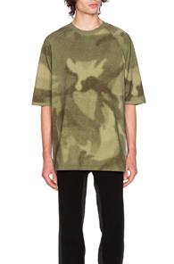 Yeezy Season 3 Raglan Knit Top In Green,abstract