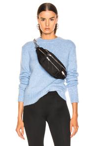 Helmut Lang Brushed Crewneck In Blue