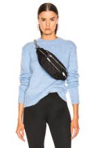 Helmut Lang Brushed Crewneck In Blue