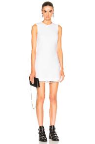 Givenchy Pearl Trim Dress In White