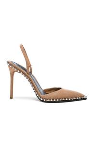 Alexander Wang Suede Rina Heels In Neutrals