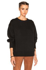 Isabel Marant Etoile Benton Double Regular Sweater In Black,gray