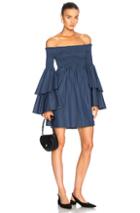Caroline Constas Appolonia Dress In Blue