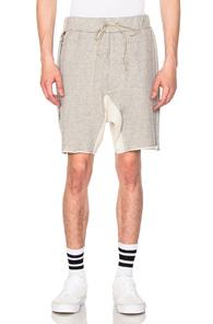 Mr. Completely Zipper Short In Gray