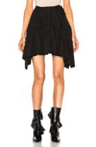 J.w. Anderson Back To Front Drape Skirt In Black