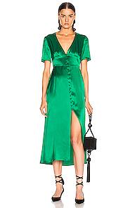 Beau Souci Spritz Dress In Green