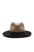 Rag & Bone Floppy Brim Fedora Hat In Neutrals,black