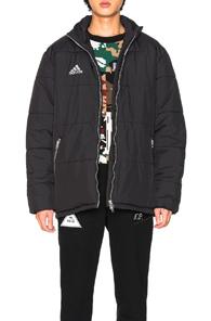 Gosha Rubchinskiy X Adidas Padded Jacket In Black