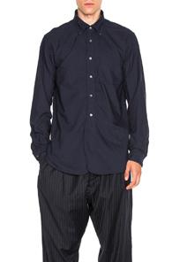 Engineered Garments 19th Century Cotton Oxford Bd Shirt In Blue