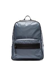 Maison Margiela Zip Backpack In Blue
