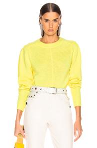 Isabel Marant Conway Sweater In Yellow