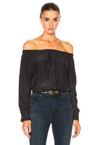 Calvin Rucker For Fwrd U Don't Know Me Bodysuit In Black
