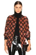 Retrofete Holly Bomber Jacket In Black,pink,plaid