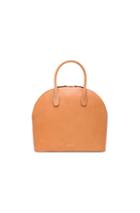 Mansur Gavriel Top Handle Rounded Bag In Neutrals