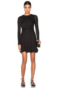 Carven Wrap Dress In Black