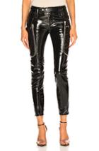 Faith Connexion Vinyl Cargo Pant In Black