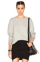 James Perse French Terry Sweatshirt In Gray