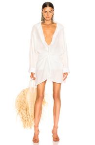Jacquemus Alassio Dress In Neutral