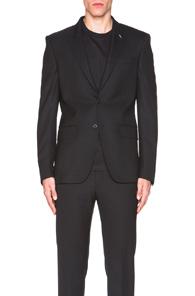 Givenchy Suit Blazer In Black