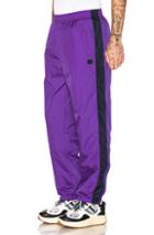 Acne Studios Phoenix Trousers In Purple