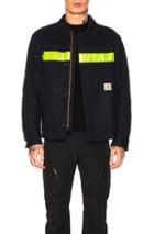 Junya Watanabe X Carhartt Work Jacket In Blue