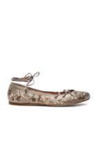 Etro Ballerina Flats In Neutrals,floral