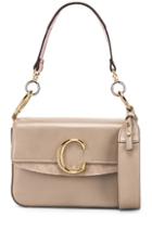 Chloe C Double Carry Bag In Gray