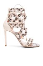 Nicholas Kirkwood 105mm Stella Laceup Heel In White