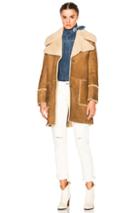 M.i.h Jeans Fairport Shearling Coat In Neutrals