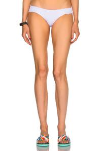 Tori Praver Swimwear Daisy Bikini Bottom In White