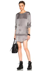 Rta Rose Dress In Gray