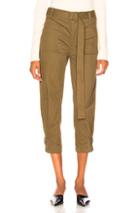 Proenza Schouler Pswl Utility Pant In Green