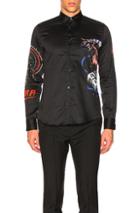 Givenchy Zodiac & Libra Shirt In Abstract,black