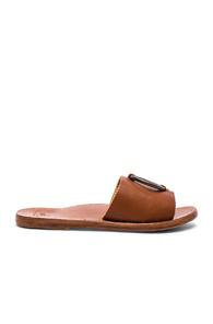 Beek Leather Cockatoo Sandals In Brown