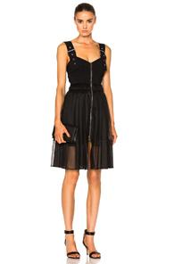 Givenchy Buckle Strap Dress In Black