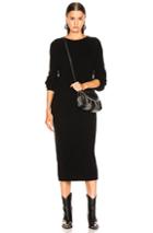 Ag Adriano Goldschmied Quaid Raglan Dress In Black