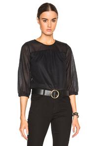 A.p.c. Naby Top In Black