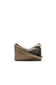Loewe Xl Puzzle Bag In Brown