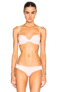 Tori Praver Swimwear Hola Bikini Top In Pink