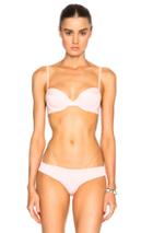 Tori Praver Swimwear Hola Bikini Top In Pink
