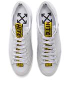 Off-white Leather Belt Sneakers In White