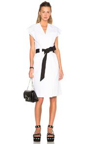 Each X Other Sleeveless Kimono Dress In White
