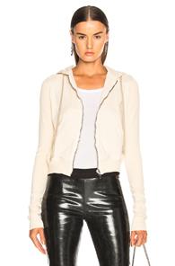 Drkshdw By Rick Owens Reg Hoodie In Neutrals