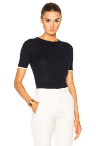 Brock Collection Kylie Knit Sweater In Blue
