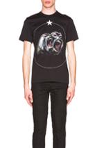 Givenchy Cuban Fit Monkeys Tee In Black