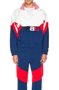 Alexander Wang Nylon Jacket In Blue,red,stars,white