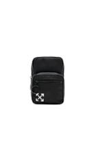 Off-white Arrows Crossbody In Black